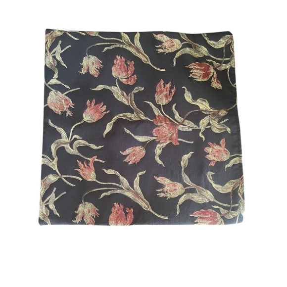 IKEA ÅLANDSROT Hand Embroidered French Tulip Pattern Cushion Covers Set of 2 - Picture 4 of 10